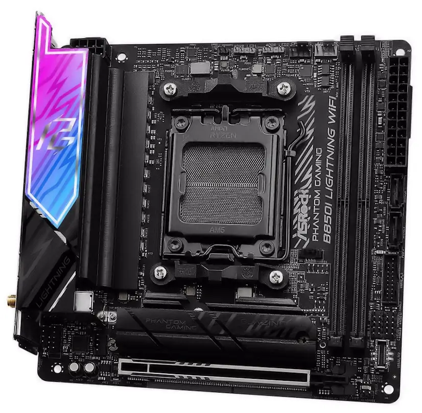 Montaje Placa Base ASRock B850I Lightning WIFI Boadilla del Monte Informático Boadilla - Montaje Placa Base ASRock B850I Lightning WIFI Boadilla del Monte